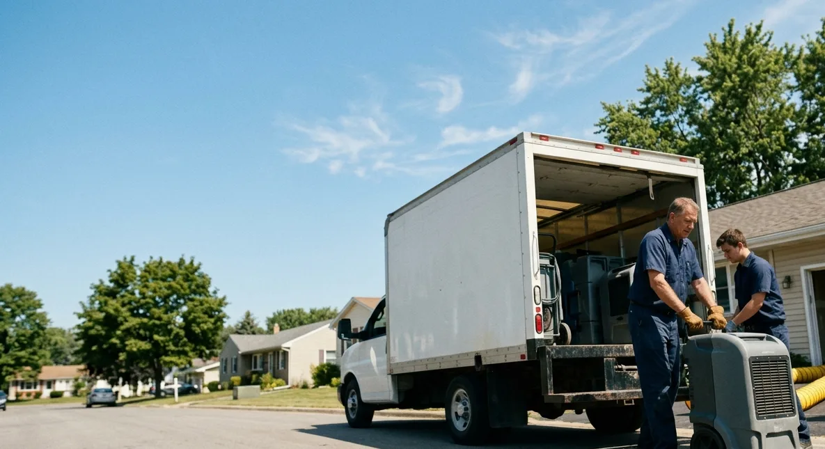 Water Damage Cleanup in Farmington, IL near me